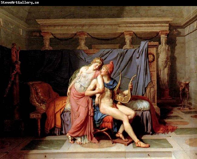 Jacques-Louis  David The Loves of Paris and Helen